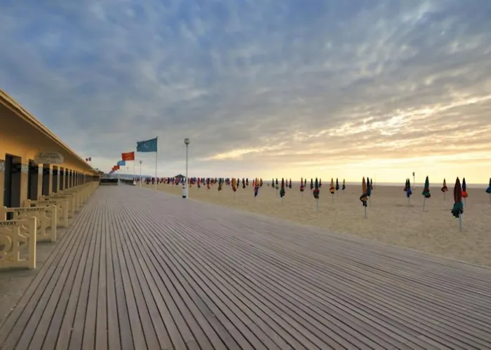 3 Pieces Avec Jardin A 5mn De La דירה דוביל